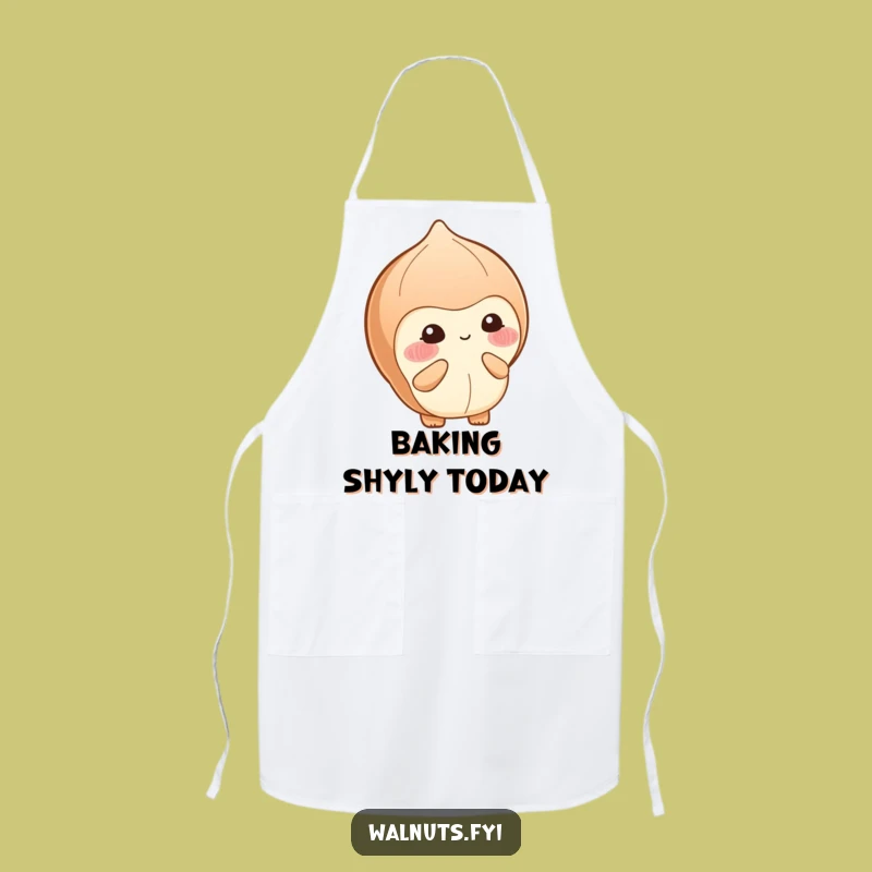 Funny Shy Hazelnut Berry Apron - Cute Kitchen Wear for Gentle Cooks Gift