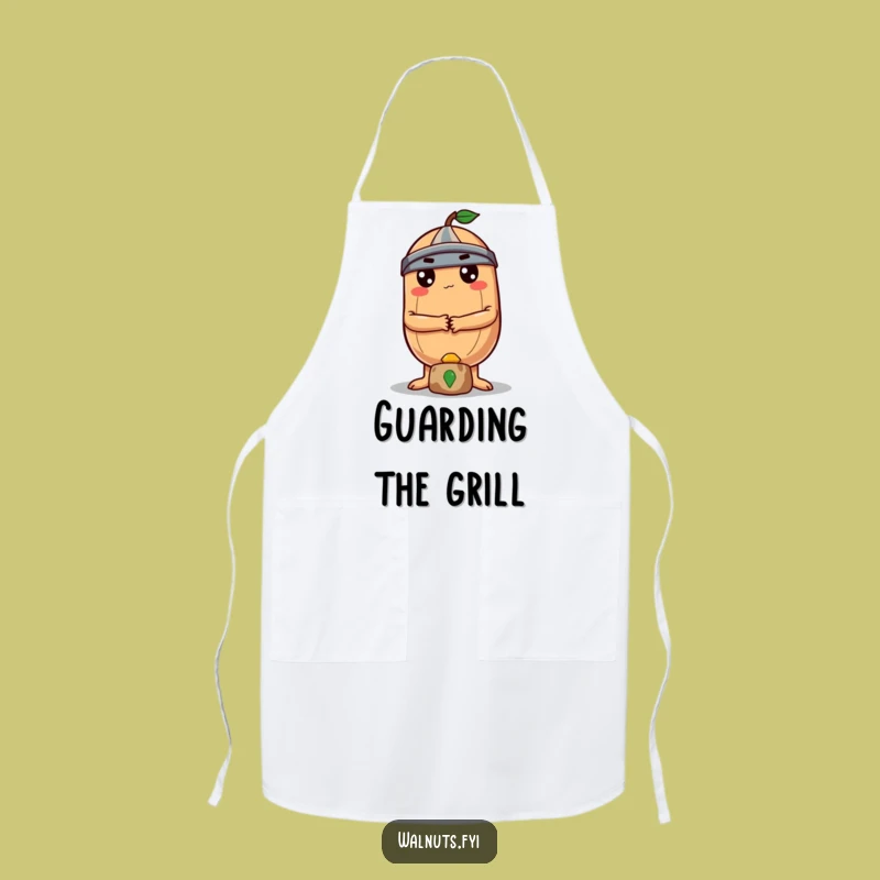 Funny Brazil Nut Guard Apron, Protect Your Clothes with Determined Humor