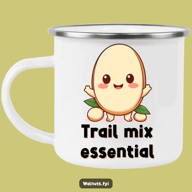 Funny Kawaii Nutty Offering Mug: Share Snacks Funny Gift