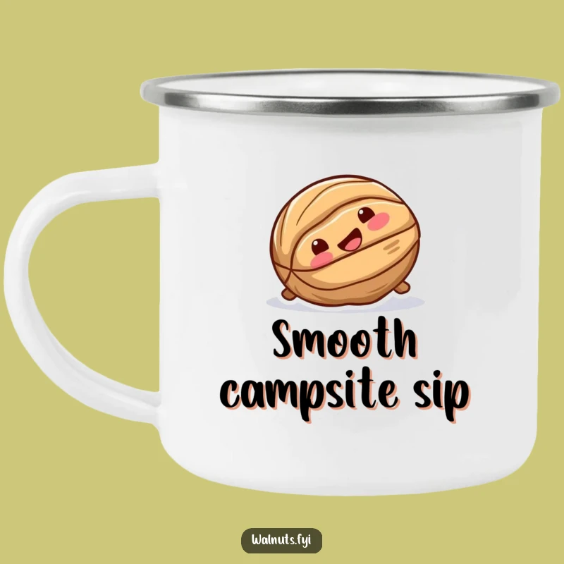 Funny Walnut Slide Camping Mug - Outdoorsy Nutty Fun Gift