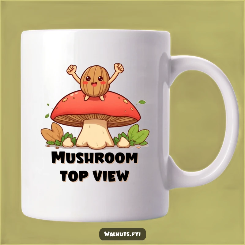 Funny Triumphant Walnut Mug: Celebrate Your Victories, Perfect Funny Gift