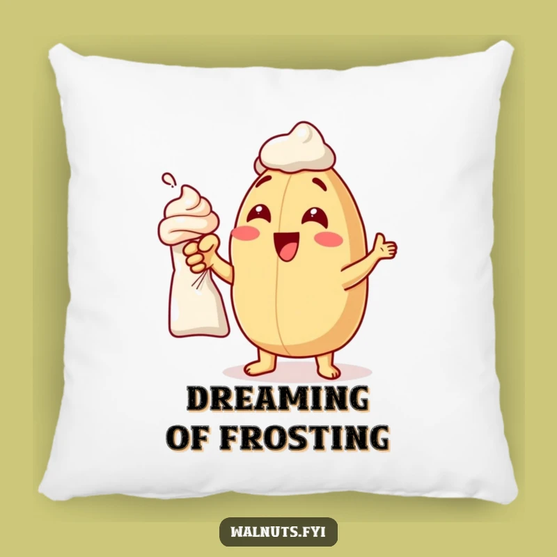 Funny Frosting Macadamia Nut Pillow - Cozy Comfort Gift