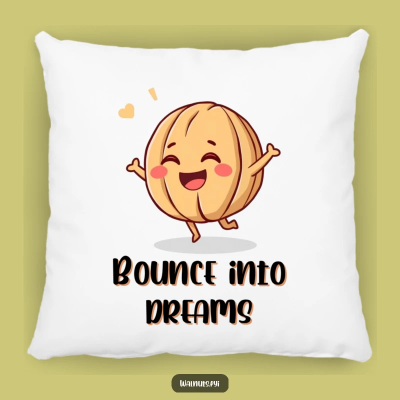 Funny Giggling Walnut Pillow: Snuggle Up with Hilarious Comfort!