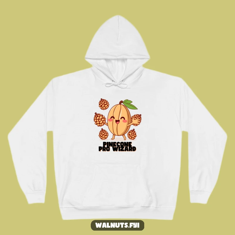Funny Juggling Walnut Hoodie - Cozy and Hilarious Casual Wear for Fun Lovers Gift