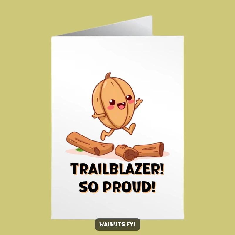 Free Printable Congrats Card: Giggling Walnut, Cinnamon Fun, Downloadable Gift