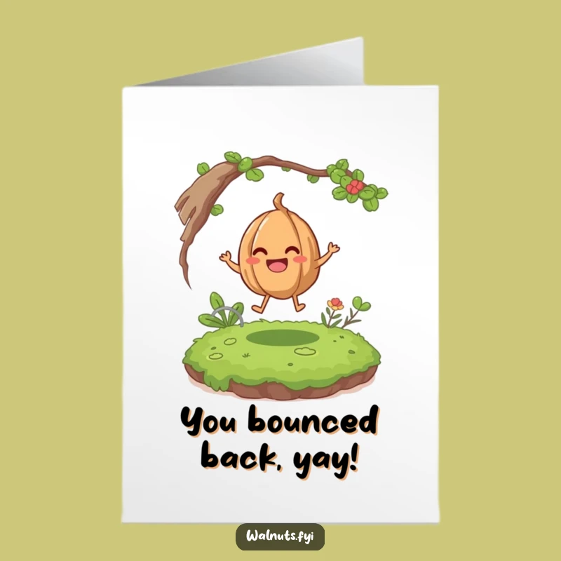 Free Printable Congrats Card: Giggling Walnut Fun for Happy Achievements!