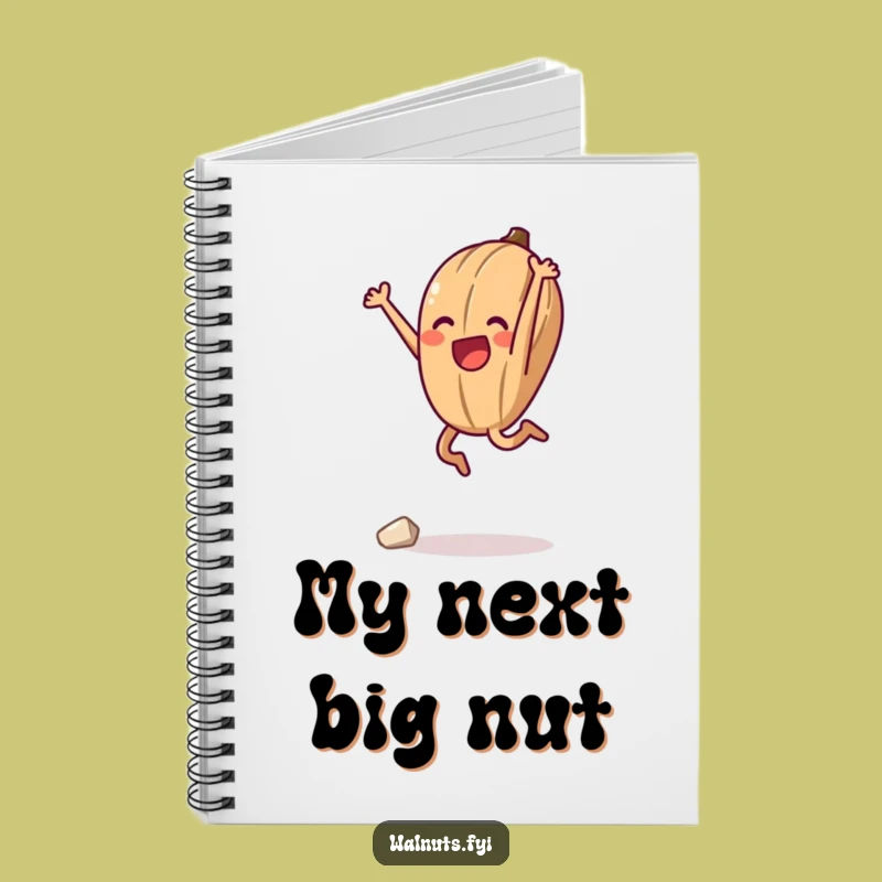 Funny Climbing Walnut Notebook: Capture Your Triumphs in This Hilarious Journal