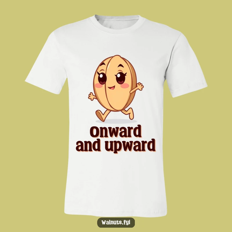 Funny Determined Walnut T-Shirt: Wear Your Purpose with This Humorous Tee