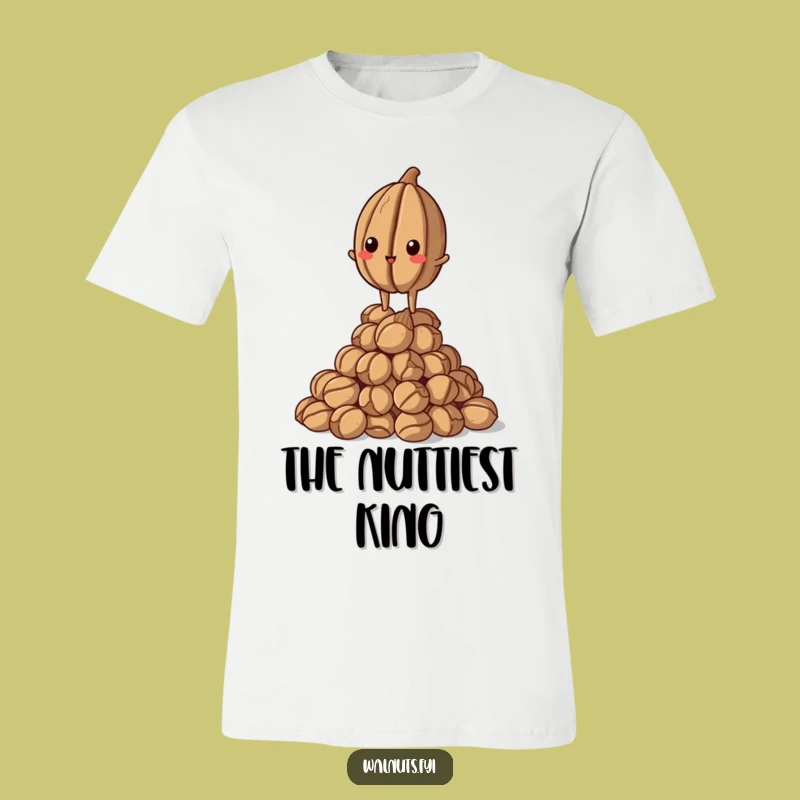 Funny Proud Walnut T-Shirt: Standing Tall Nut Tee, Top Tier Style, Perfect Funny Gift
