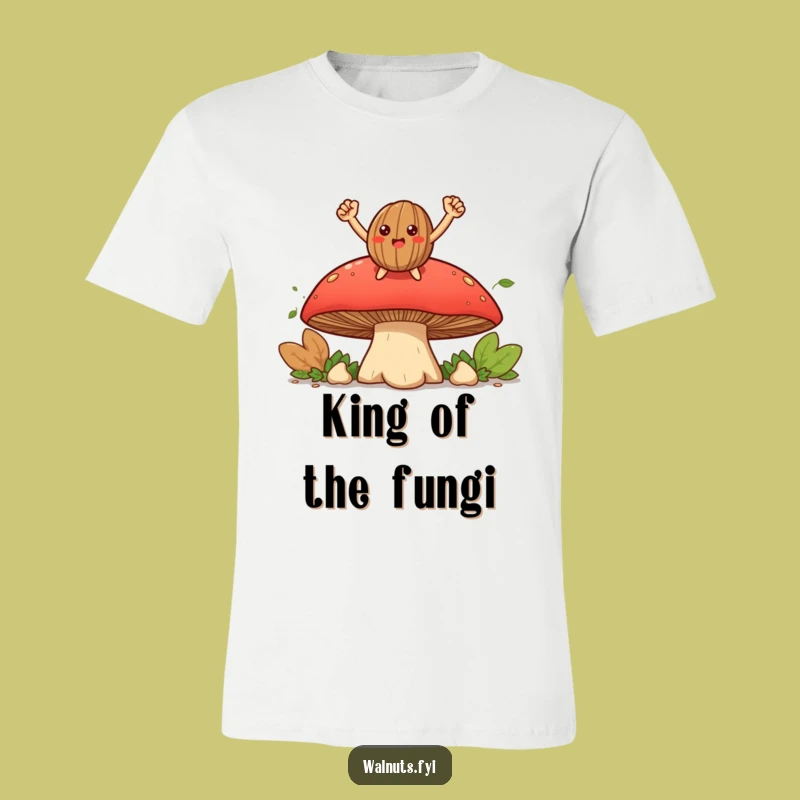 Funny Triumphant Walnut T-Shirt: Wear Your Victory, Great Funny Gift for Winners